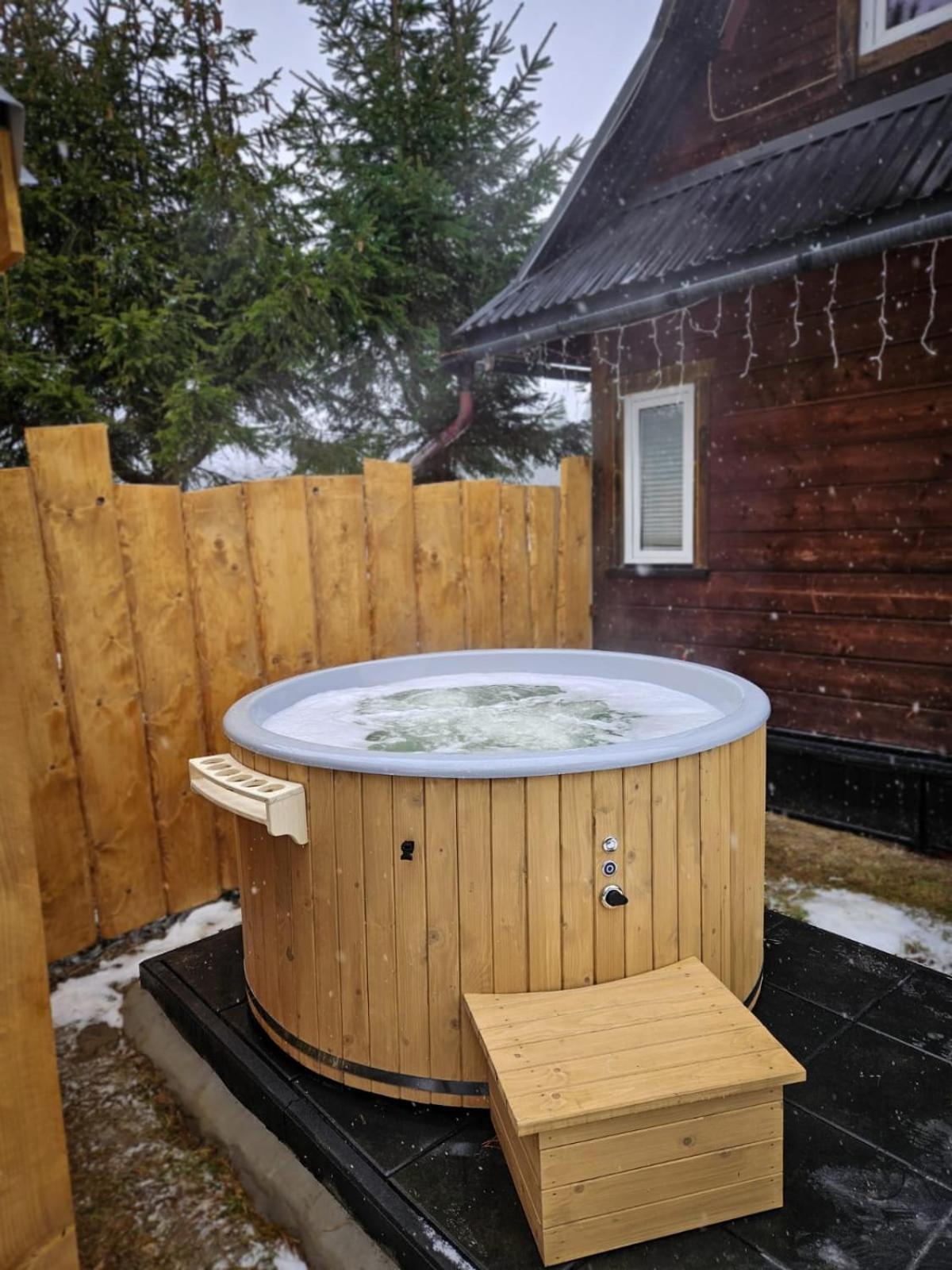 Domek Drewniany Krokus Witów エクステリア 写真